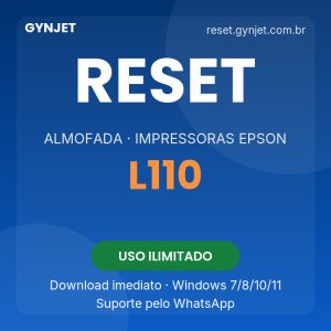 Reset Epson L110 - download imediato