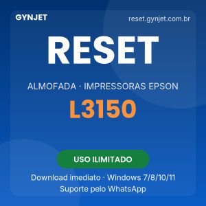 Reset Epson L3150 - download imediato