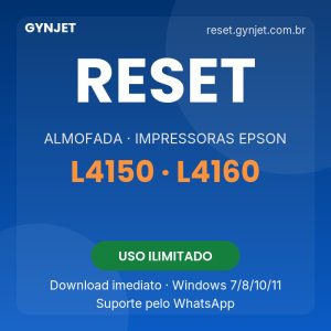 Reset Epson L4150 L4160 - download imediato