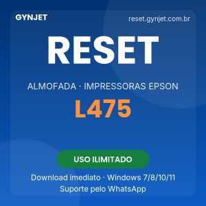 Reset Epson L475 - download imediato