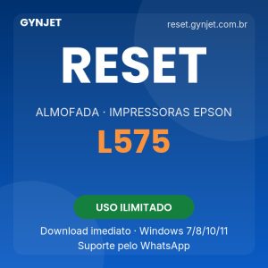 Reset Epson L575 - download imediato