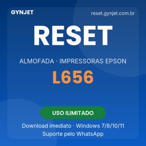 Reset Epson L656 - download imediato